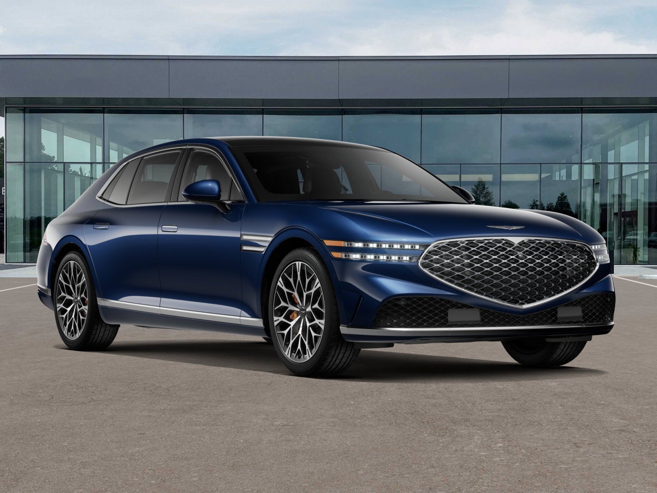2026 Genesis G90 — side profile view